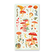 Load image into Gallery viewer, Mushroom Moon Garden Sticker Sheet
