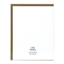 Load image into Gallery viewer, Thank You White Flower Greeting Card
