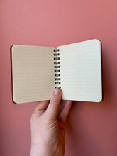 Load image into Gallery viewer, REGRETS - handmade rescued notebook

