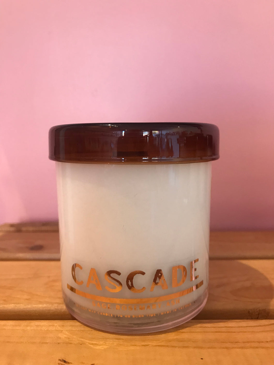 Luxury Soy Candle: Cascade