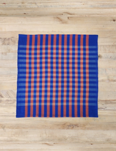 Load image into Gallery viewer, Grid Napkin Pair - Cobalt
