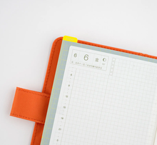 Load image into Gallery viewer, COMING SOON Pencil Board for Hobonichi Weeks Gray x Yellow
