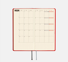 Load image into Gallery viewer, COMING SOON Hobonichi Techo 2027 Weeks Colors: Poppy Red

