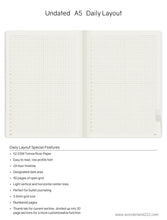 Load image into Gallery viewer, A5 Undated Planner | Tomoe River Paper
