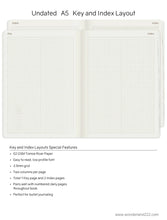 Load image into Gallery viewer, A5 Undated Planner | Tomoe River Paper
