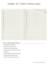 Load image into Gallery viewer, A5 Undated Planner | Tomoe River Paper
