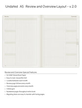 Load image into Gallery viewer, A5 Undated Planner
