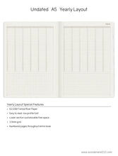 Load image into Gallery viewer, A5 Undated Planner | Tomoe River Paper
