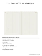 Load image into Gallery viewer, B6 Notebook | 2023 Edition | Tomoegawa Tomoe River Paper | 192 pages
