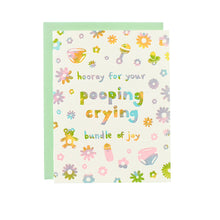 Load image into Gallery viewer, Bundle Of Joy - Letterpress Greeting Card
