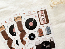 Load image into Gallery viewer, Analog Sticker Sheet
