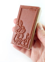 Load image into Gallery viewer, Bunny &amp; Mouse Hello Rubber Stamp
