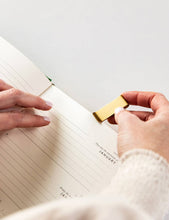 Load image into Gallery viewer, 2pk Brass Bookmarks
