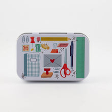 Load image into Gallery viewer, Stationery Lovers Washi Flake and Trinket Tin
