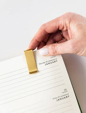 Load image into Gallery viewer, 2pk Brass Bookmarks
