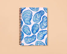 Load image into Gallery viewer, Oysters Letterpress A5 Spiral Notebook
