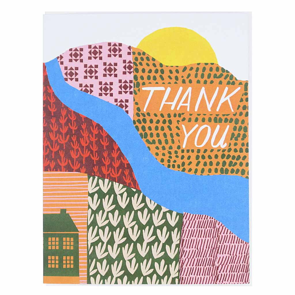 Thank You Landscape Card