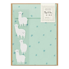 Load image into Gallery viewer, Letter Set with stickers 367 Alpaca
