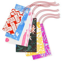 Load image into Gallery viewer, Set of Six Makeready Letterpress Gift Tags: Mixed Occasion
