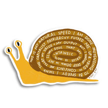 Load image into Gallery viewer, SNAIL Sticker
