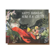 Load image into Gallery viewer, Happy Birthday Lobster Greeting Card
