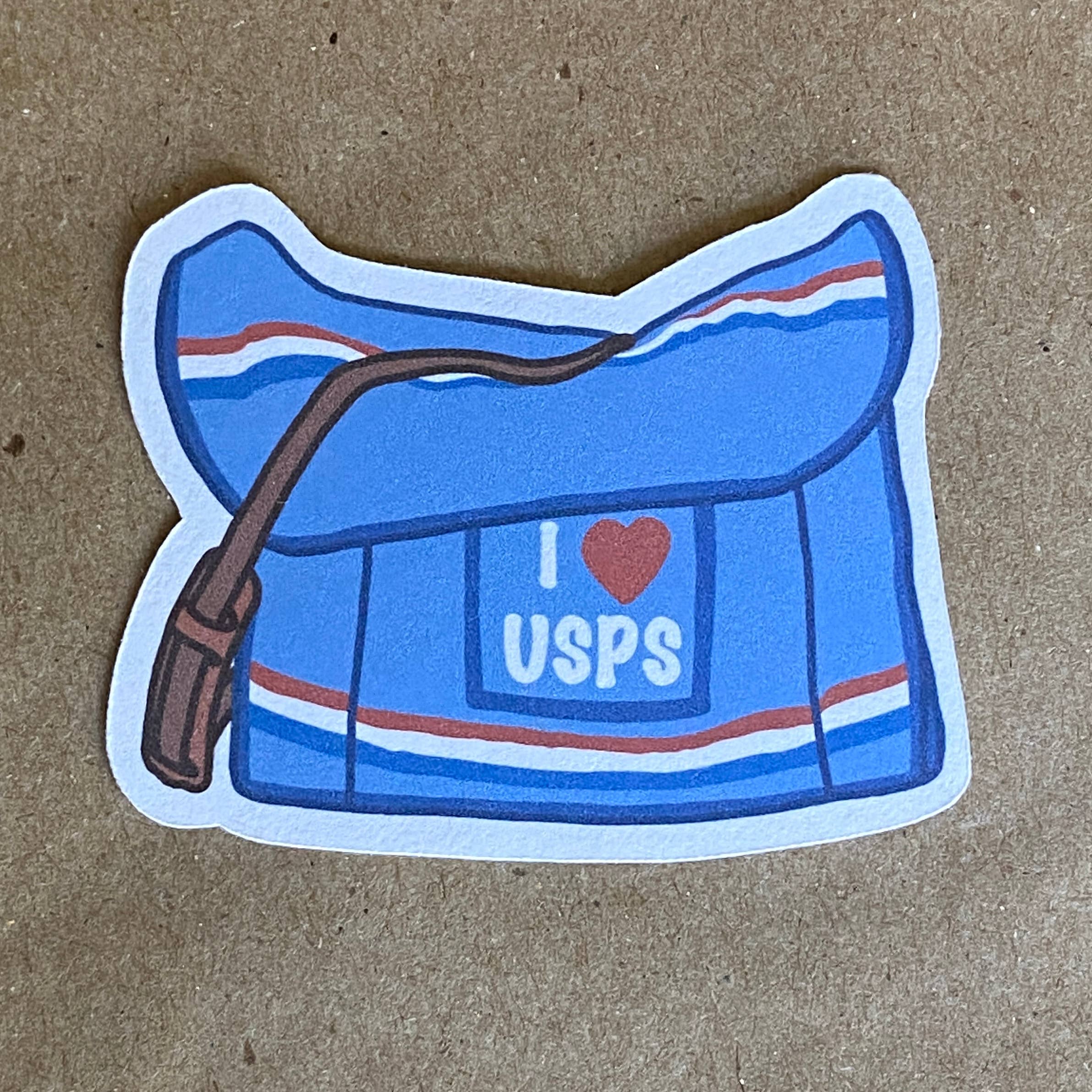 I Heart USPS paper sticker – Lauda