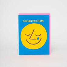 Load image into Gallery viewer, Congrats Tear Graduation Greeting Card by Ashkahn
