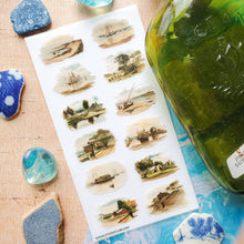 Load image into Gallery viewer, Serene Seascapes Sticker Sheet

