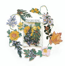 Load image into Gallery viewer, Pacific Northwest Native Plants Mini Paper Garland 
