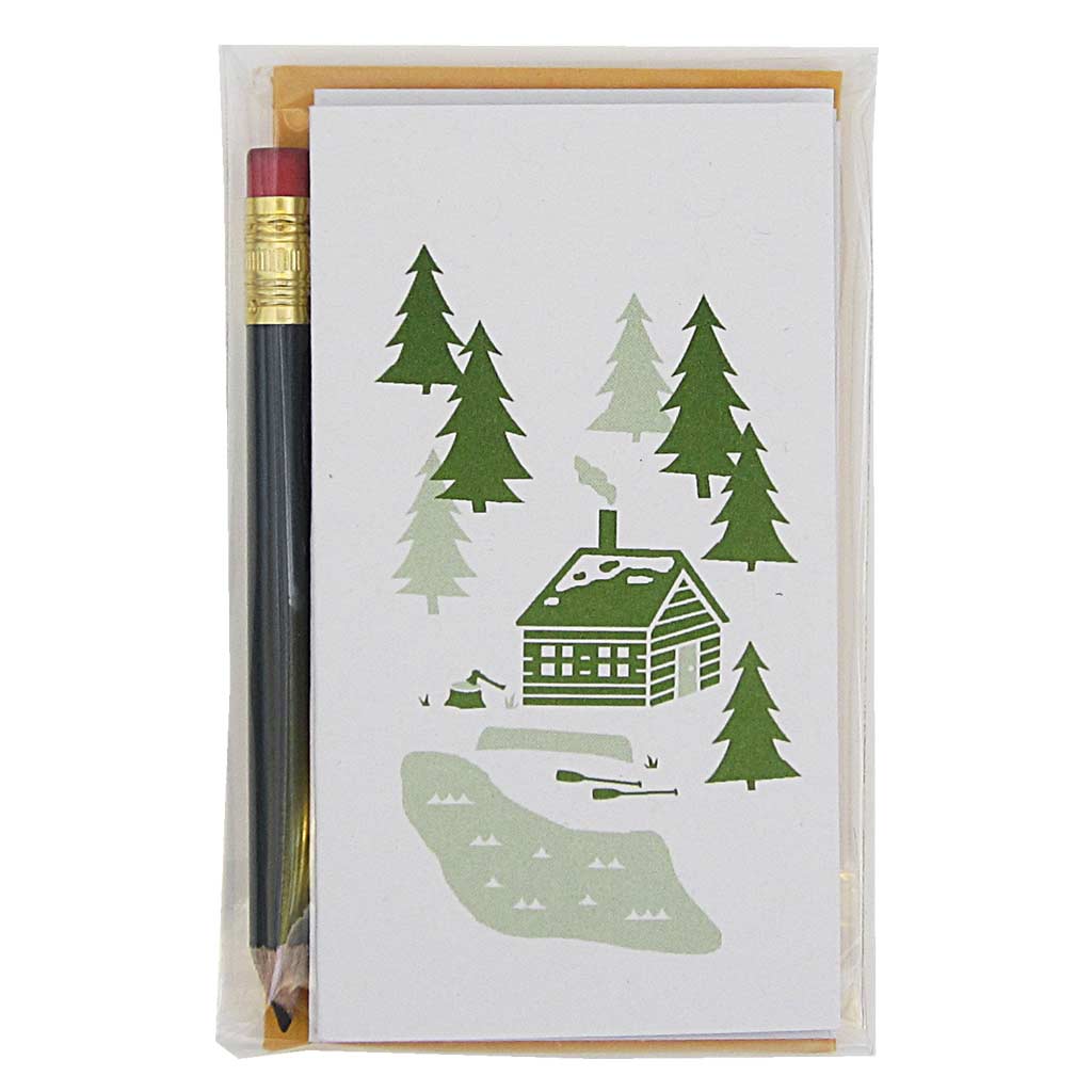 Cabins Mini Card set