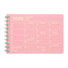 Load image into Gallery viewer, 2026 Notebook Calendar - Extra small (B7)
