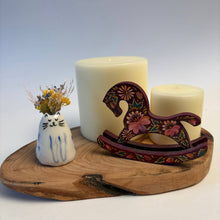 Load image into Gallery viewer, Tiny Blue Cat Vase – Handcrafted Porcelain Mini Bud Vase
