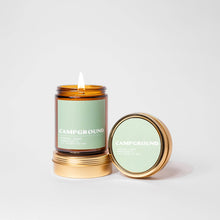 Load image into Gallery viewer, Campground Travel Tin Candle
