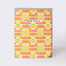 Load image into Gallery viewer, Woven Warm Wishes Holiday Greeting Card by Egg Press
