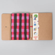Load image into Gallery viewer, Foldeeo Notebook Folio B6, Big Gingham
