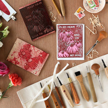 Load image into Gallery viewer, Coneflowers Heart and Mind Friendship Card
