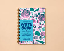 Load image into Gallery viewer, Shell Pattern Letterpress Notebook A5
