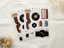 Load image into Gallery viewer, Analog Sticker Sheet
