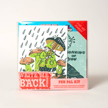 Load image into Gallery viewer, Write Me Back Pen Pal Kit - Rain Walk + Crow

