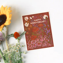 Load image into Gallery viewer, Happy Anniversary Letterpress Card
