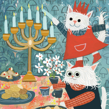 Load image into Gallery viewer, Happy Hanukkah Greeting Card
