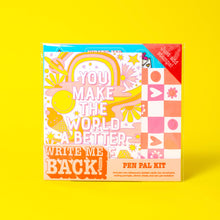 Load image into Gallery viewer, Write Me Back Pen Pal Kit - You Make The World A Better Place
