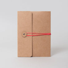 Load image into Gallery viewer, Foldeeo Notebook Folio B6, Green Gingham

