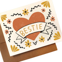 Load image into Gallery viewer, BESTIE ~ CLASSIC HEART Card
