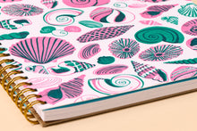 Load image into Gallery viewer, Shell Pattern Letterpress Notebook A5
