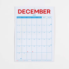 Load image into Gallery viewer, 2024 Folding Wall Calendar
