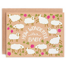 Load image into Gallery viewer, How Wonderful Baby Card
