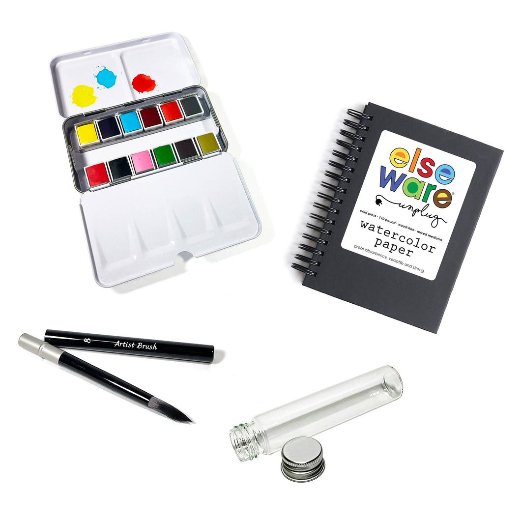 Watercolor To Go Kit