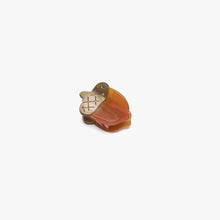 Load image into Gallery viewer, Acorn Mini Hair Clip

