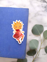 Load image into Gallery viewer, Sun Girl Sticker
